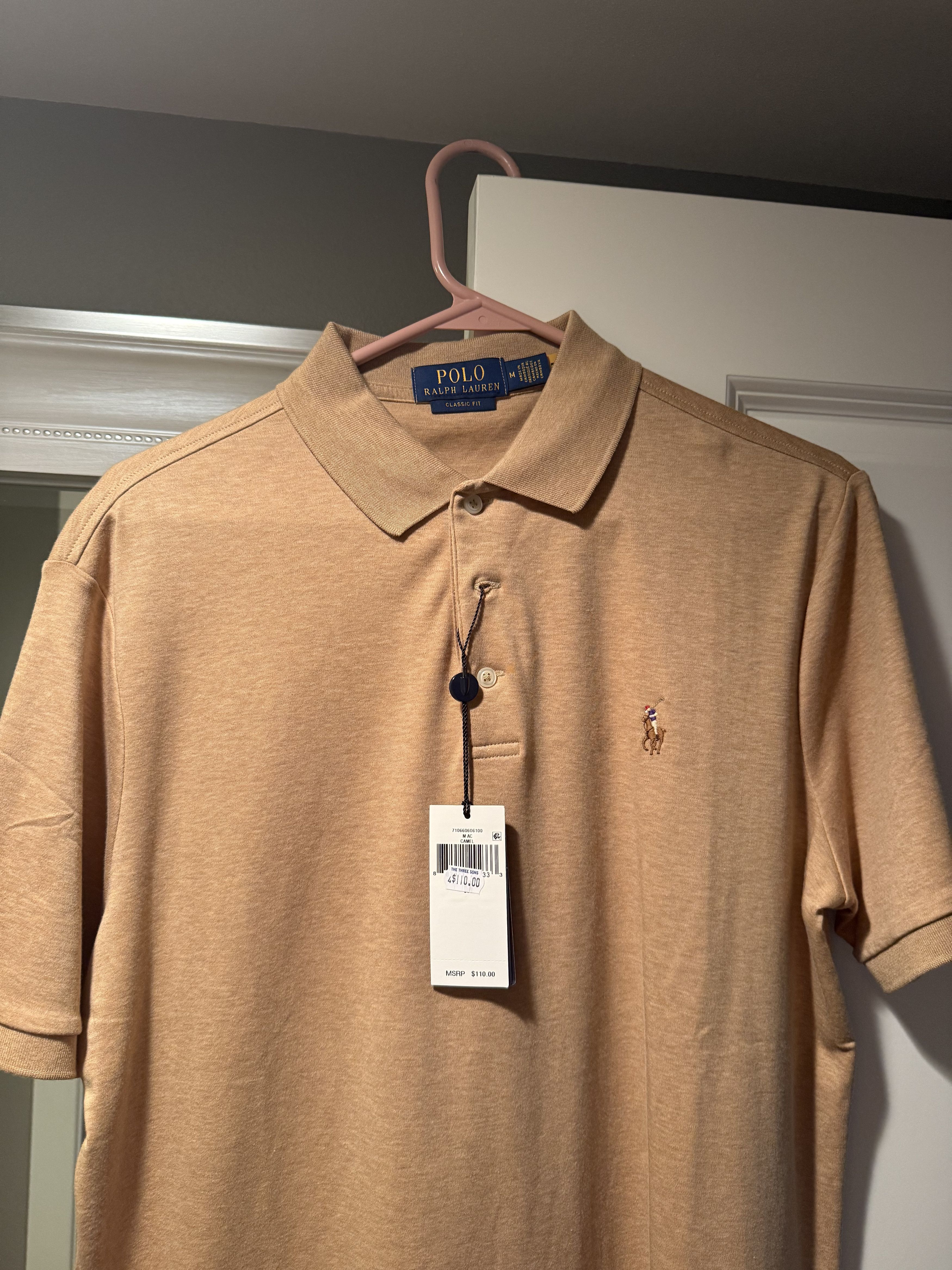 Polo Soft Cotton Polo Shirt size M Classic Fit