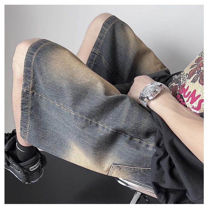 Japanese Brand × Jean Retro washed straight leg casual jeans Size US 30 / EU 46 - 4 Thumbnail