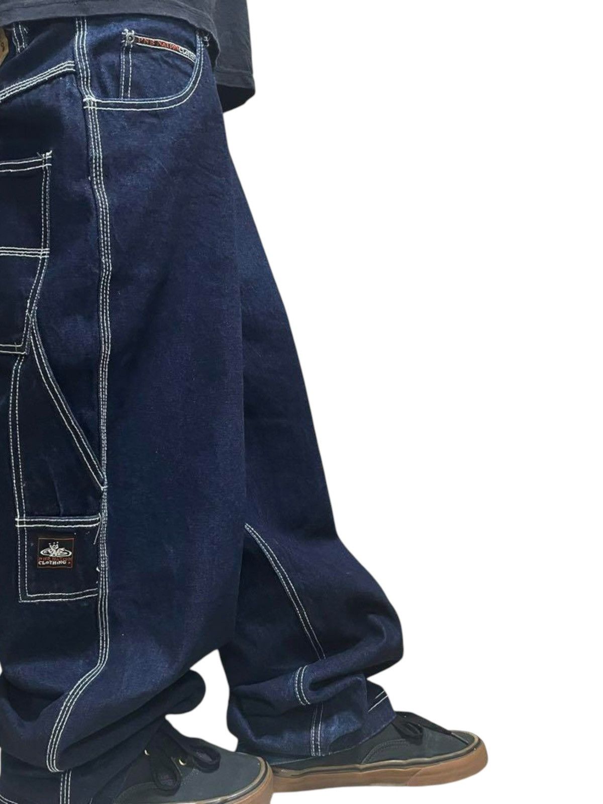 Chance The Rapper × Shorty's Skateboards Streetwear Baggy PNB Nation Rapper Jeans Size US 34 / EU 50 - 14 Thumbnail