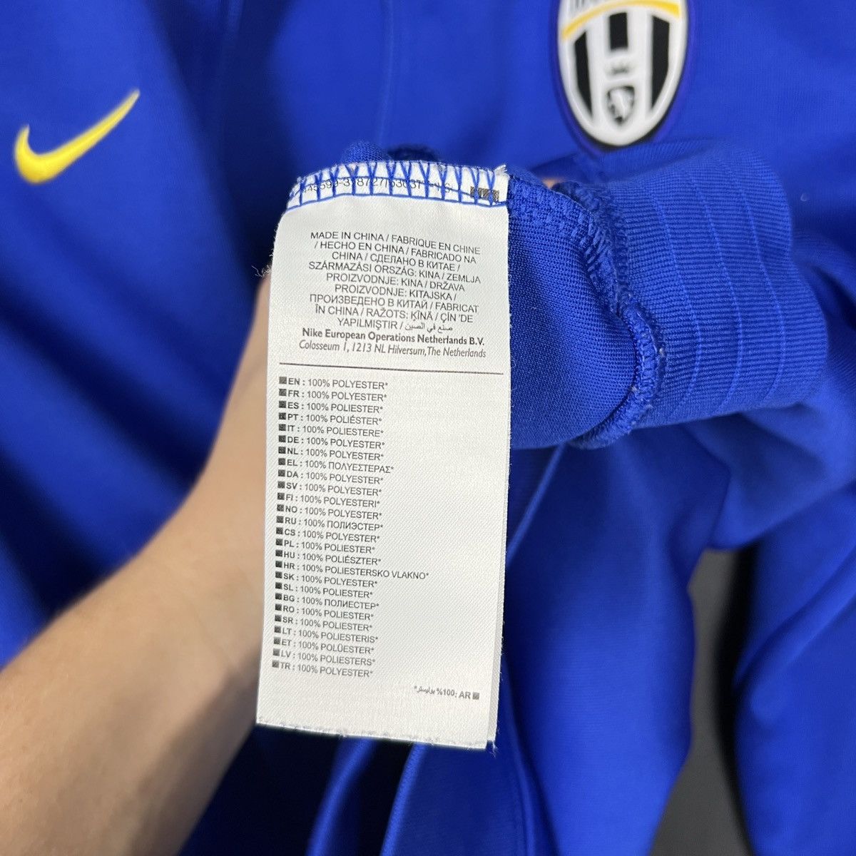 Nike Vintage Nike Juventus FC Soccer Training Track Jacket L Size US S / EU 44-46 / 1 - 6 Thumbnail