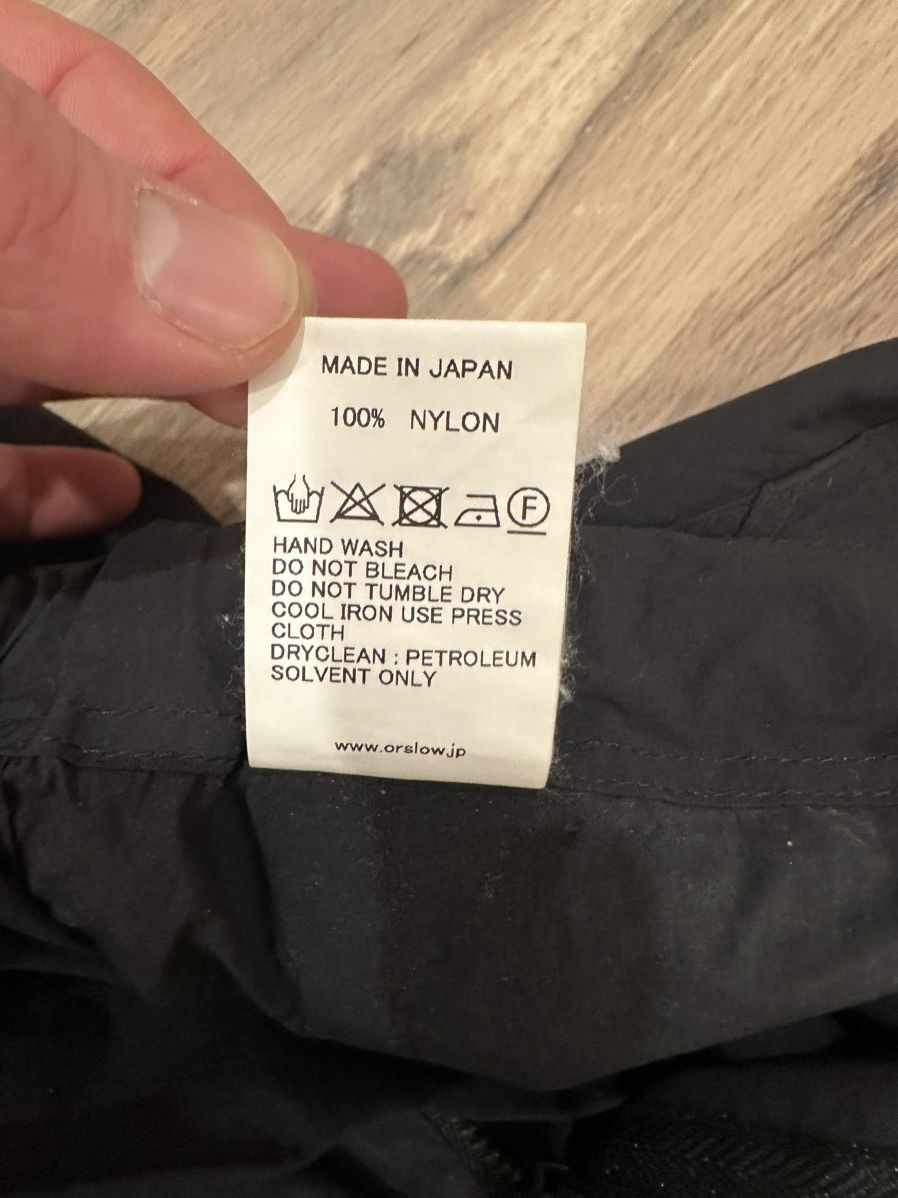 Orslow Orslow Nylon New Yorker Pants Black Size 2 Size US 30 / EU 46 - 8 Thumbnail