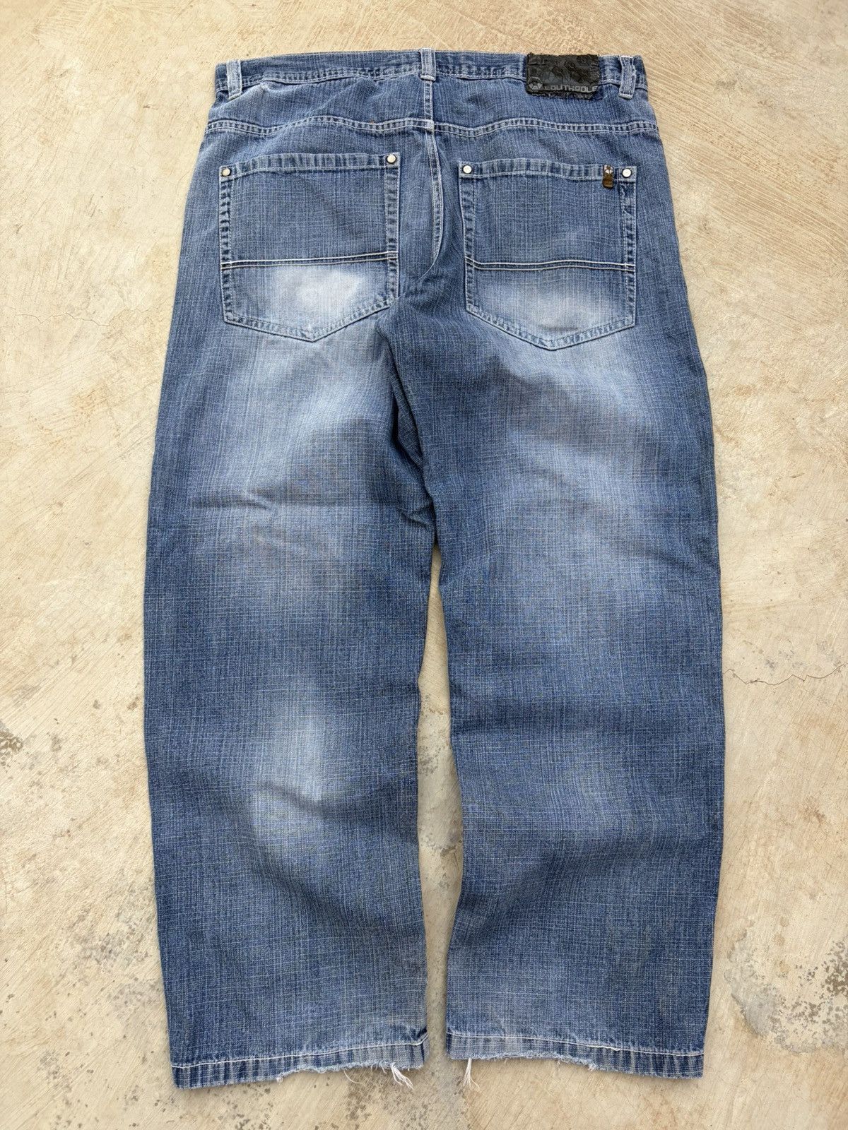Southpole Vintage 90s SouthPole Brown Tabs Jeans Size US 38 / EU 54 - 1 Thumbnail