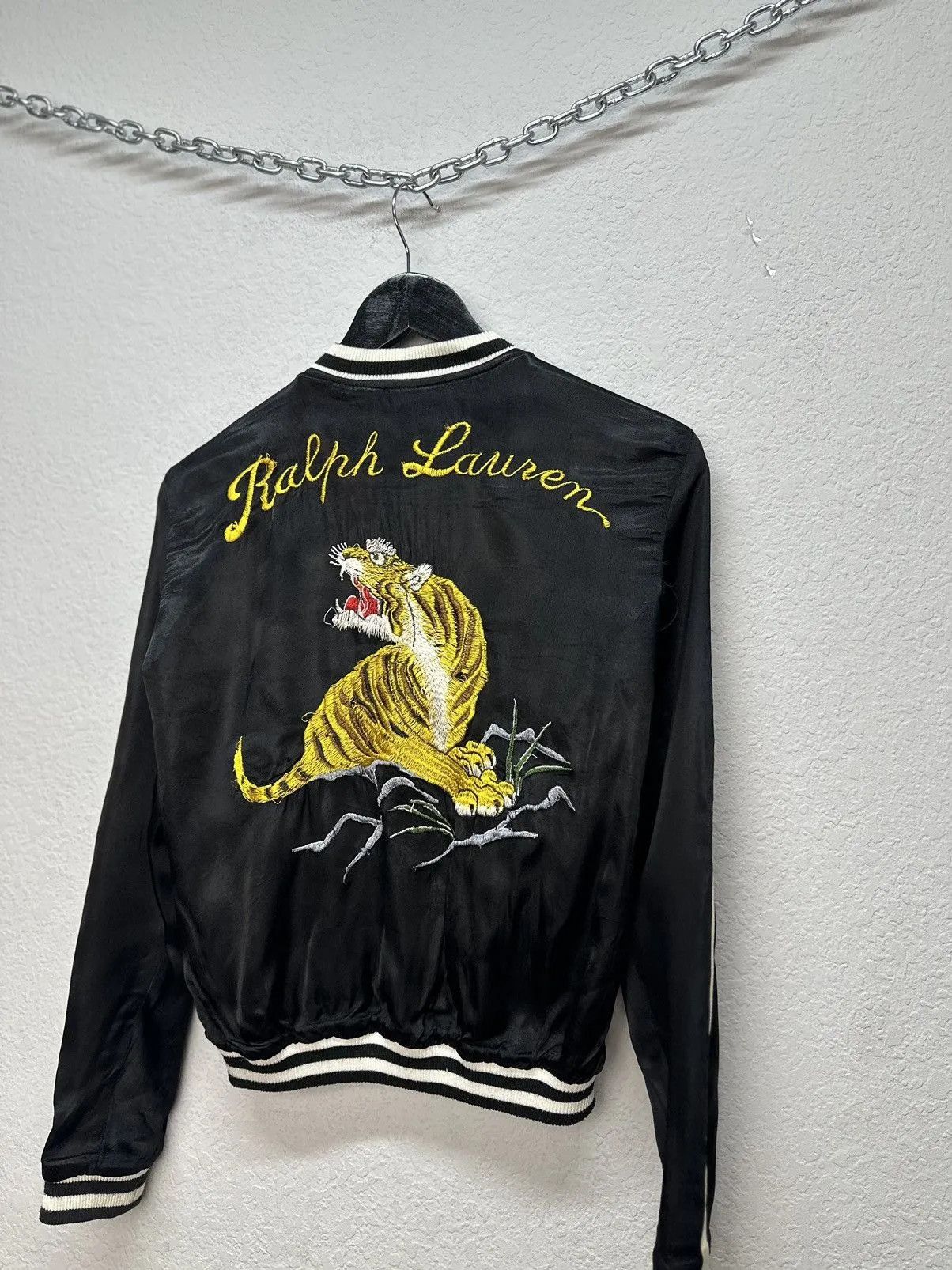 Ralph Lauren 👉 Vintage Polo Ralph Lauren Nylon Jacket Japan RRL Size US S / EU 44-46 / 1 - 18 Thumbnail