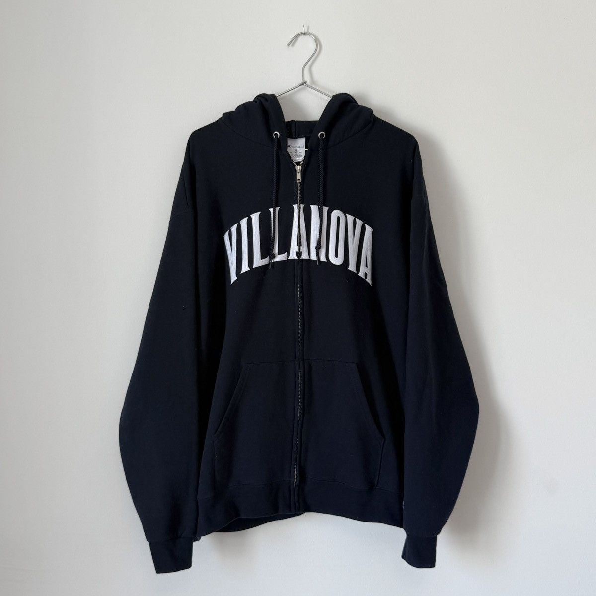 Champion Vtg Champion Villanova University Zip Up Arc Logo Hoodie Y2K Size US XL / EU 56 / 4 - 2 Thumbnail