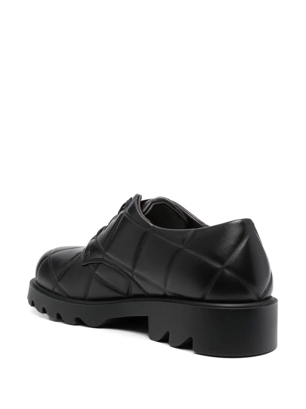 Bottega Veneta o1w1db10525 Strut Grid Shoes in Black Size US 10 / EU 43 - 3 Thumbnail