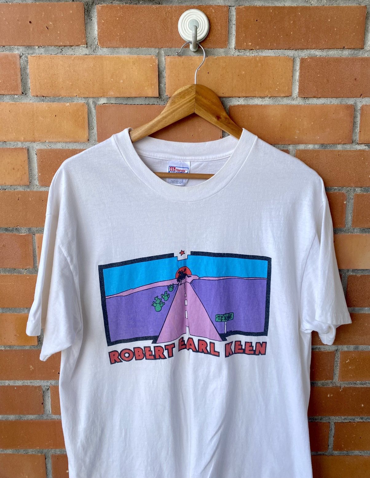 Band Tees Vintage 90’s Robert Earl Keen Short Sleeve T-Shirt Size US L / EU 52-54 / 3 - 2 Thumbnail