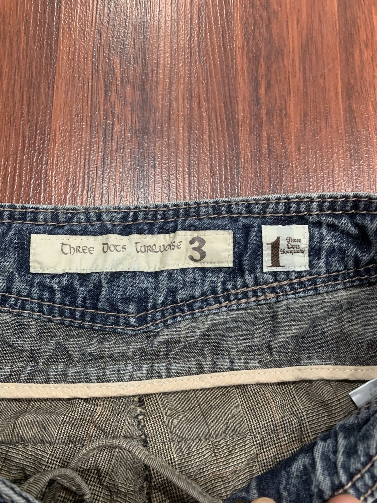 If Six Was Nine Three Dots Flared Checkered Pants Size 30" / US 8 / IT 44 - 9 Thumbnail
