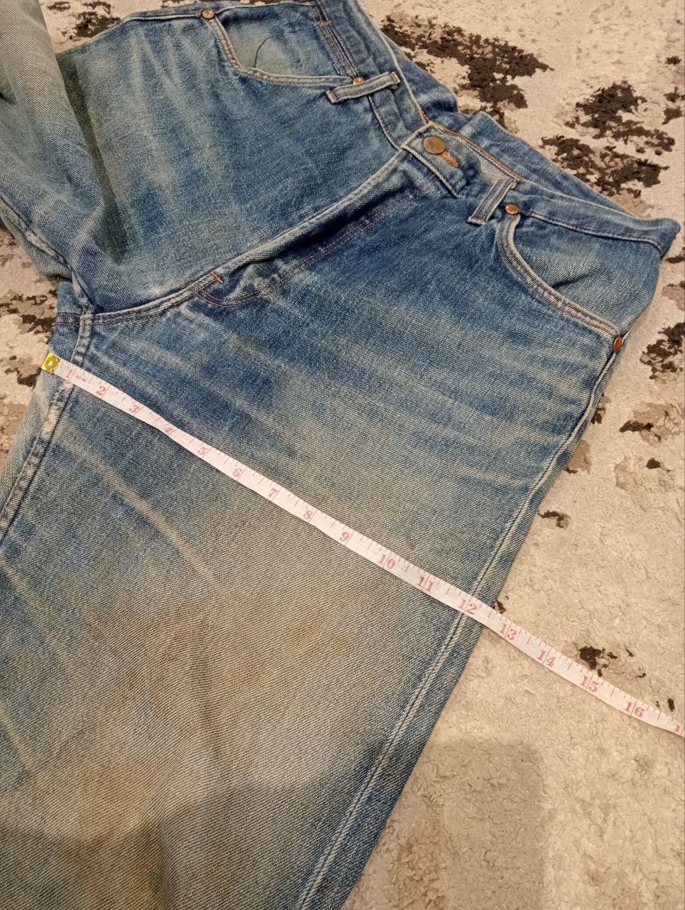 Wrangler VTG WRANGLER BLUE BELL BUTTON FLY WESTERN CUT JEANS Size US 32 / EU 48 - 20 Thumbnail