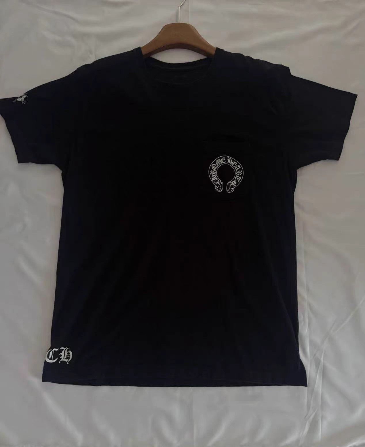 Chrome Hearts Chrome Hearts Black Horseshoe T-bar Short Sleeve T-Shirt K13 Size US L / EU 52-54 / 3 - 2 Thumbnail