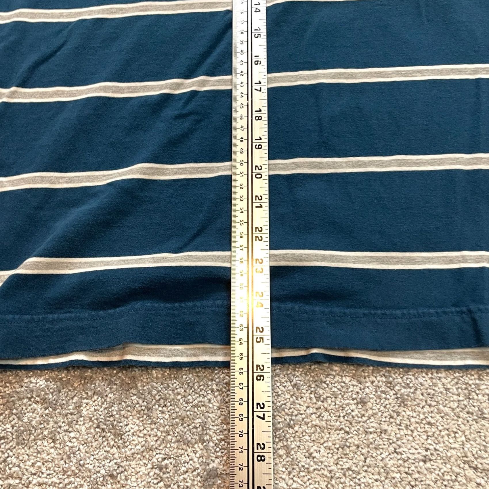 Vintage VINTAGE Aeropostale Polo Shirt Mens XL Blue Striped Authentic Fit Cotton Rugby Collared Shirt Men XL Blue Striped Polo Size US XL / EU 56 / 4 - 5 Thumbnail