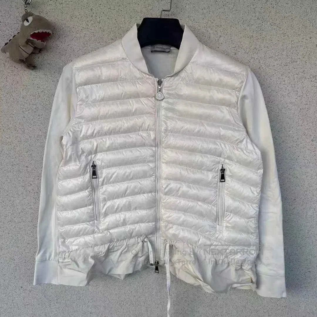 Japanese Brand Moncler Zip Logo Spliced Down Jacket. Size US L / EU 52-54 / 3 - 1 Thumbnail