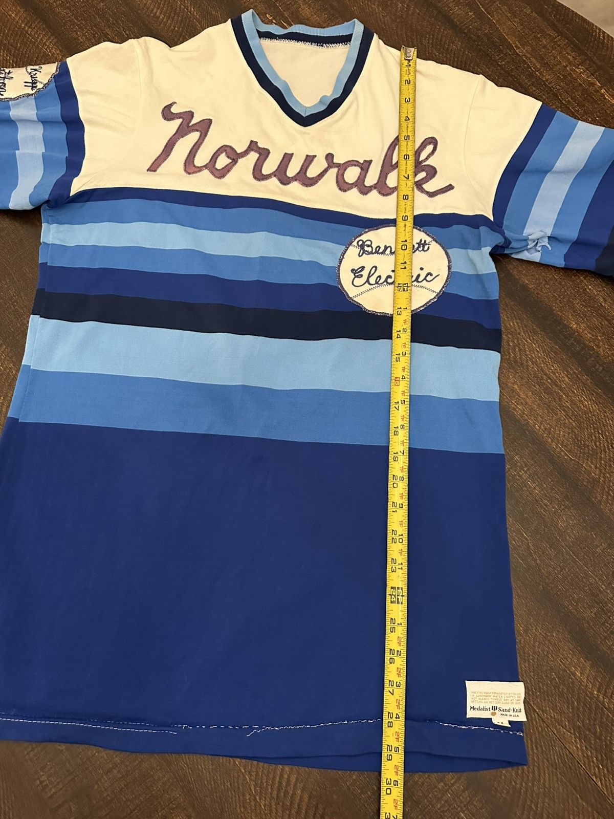 Other VTG 70’s/80’s Medalist Sand Knit Baseball Men’s Jersey-Med Size US M / EU 48-50 / 2 - 4 Thumbnail