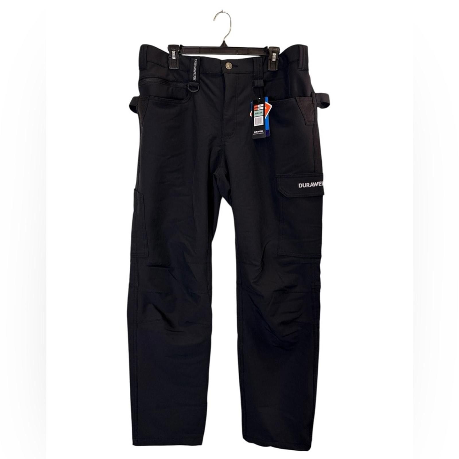 Other Durawerk Men’s Black Utility Technical Cargo Pants sz 38/30 Size US 38 / EU 54 - 1 Thumbnail