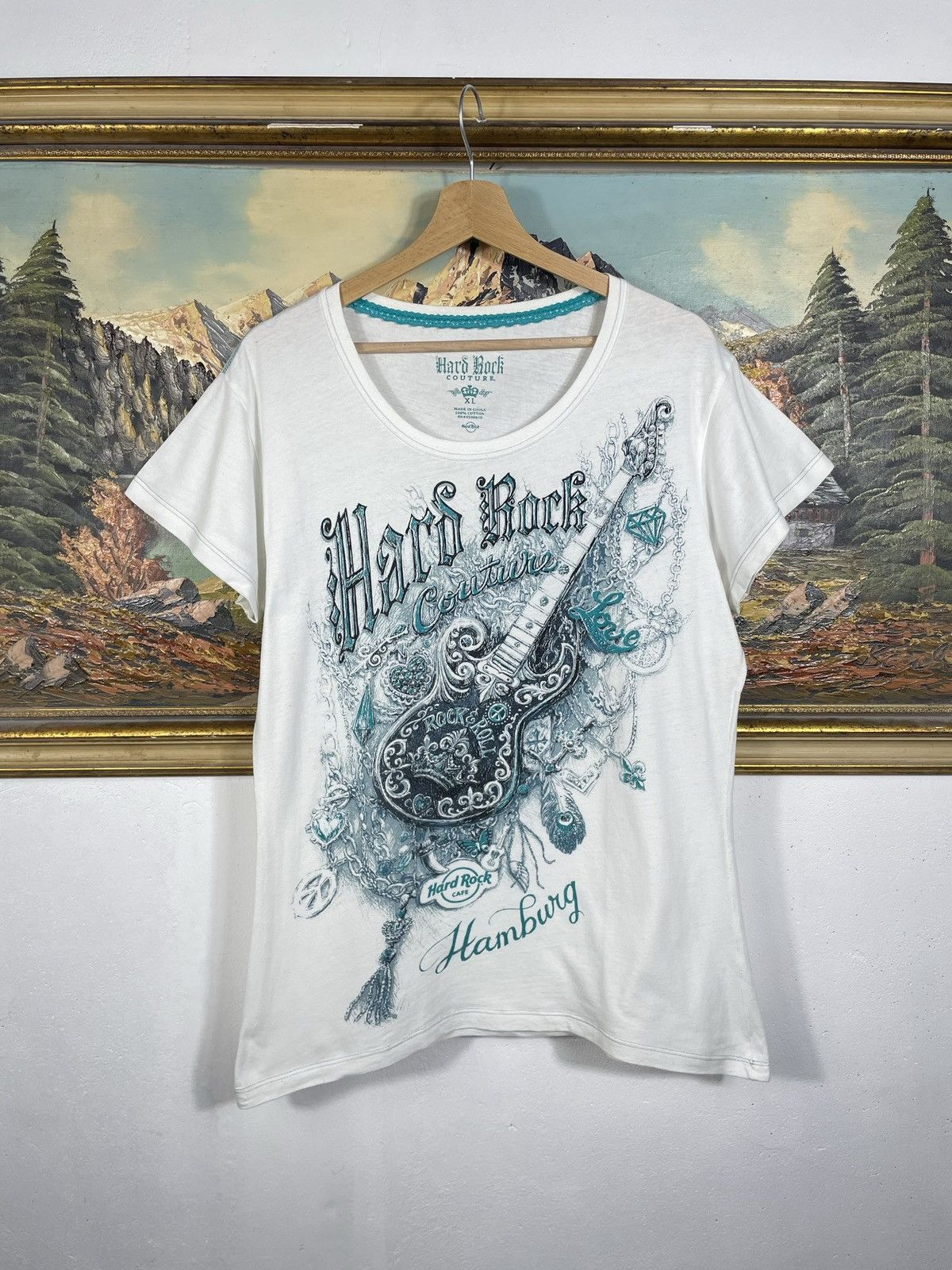 Other Hard Rock Couture Vintage Y2k T-shirt Avant Garde Affliction Size XL / US 12-14 / IT 48-50 - 1 Thumbnail
