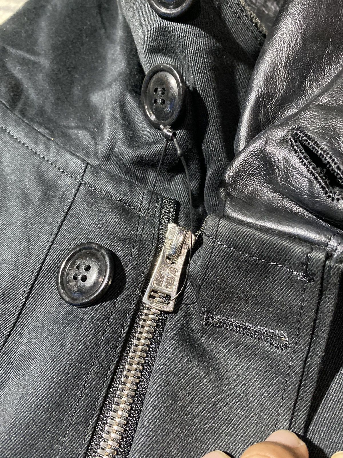 Diet Butcher Slim Skin AW2015 "Feather to Snow" Sheep Leather Parka Size US M / EU 48-50 / 2 - 8 Thumbnail