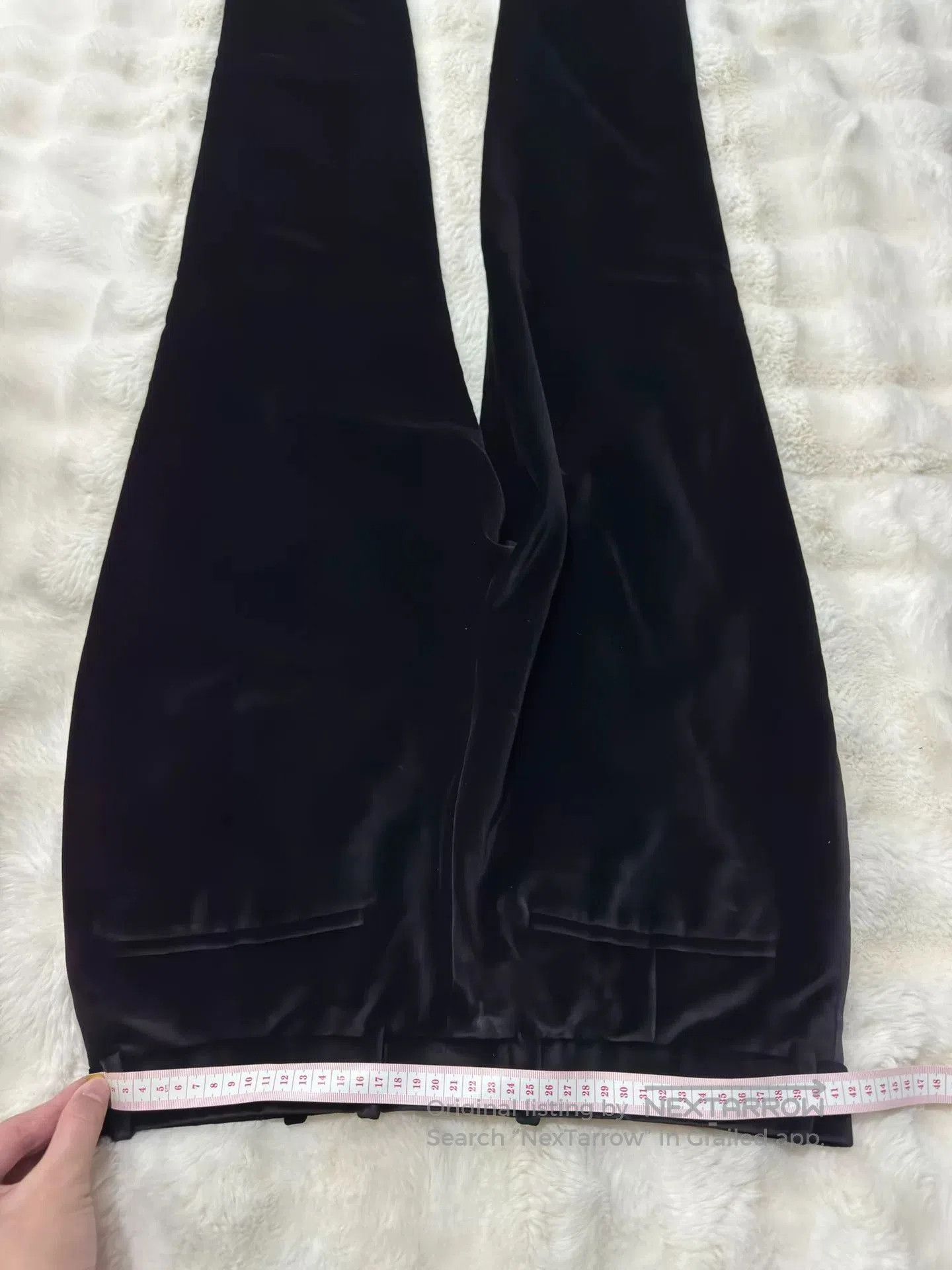 Saint Laurent Paris Saint Laurent 23 Velvet Smoking Pants. Size US 32 / EU 48 - 7 Thumbnail