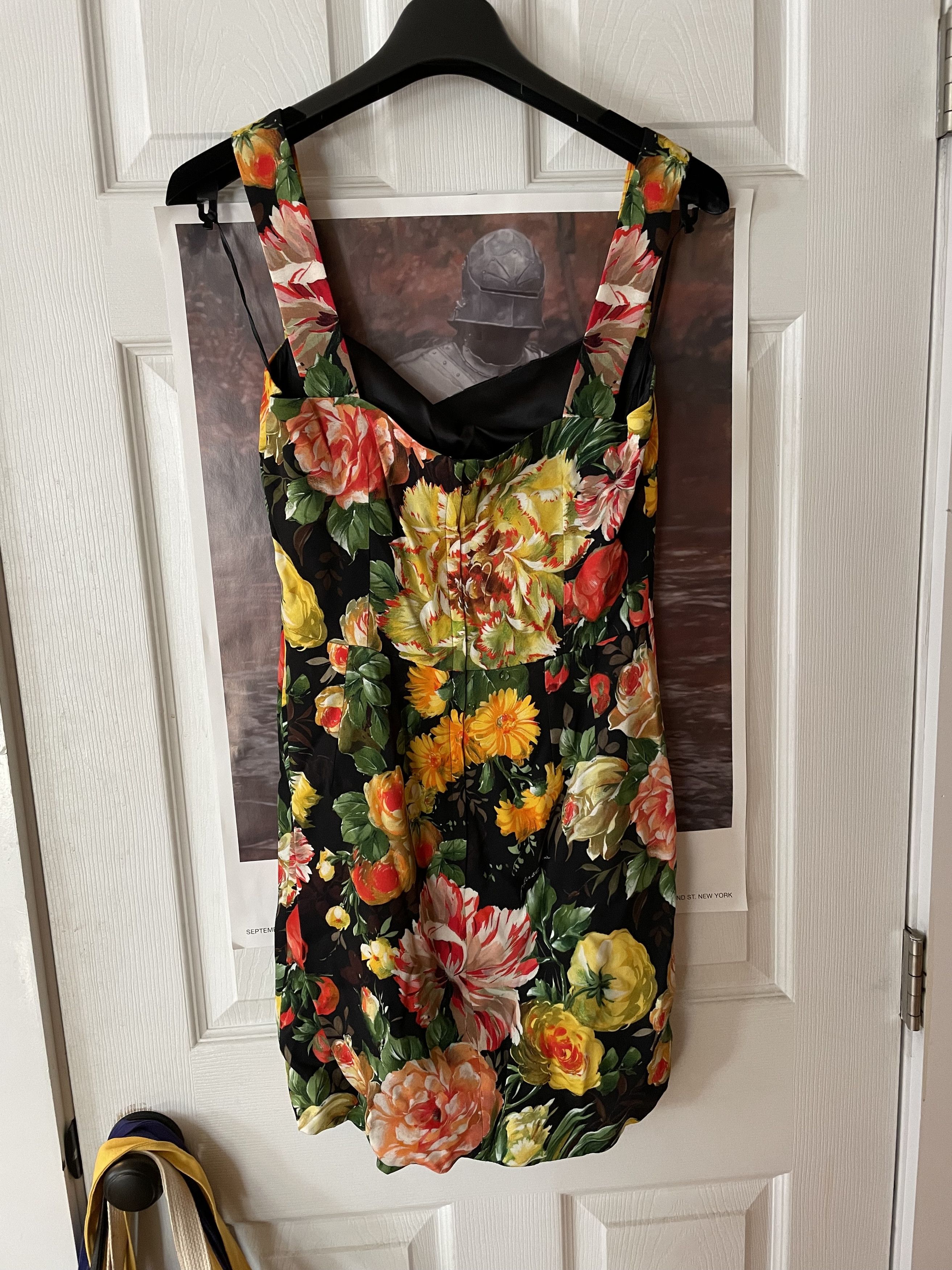 Dolce & Gabbana Dolce & Gabbana Floral Print Sleeveless Mini Dress Size S / US 4 / IT 40 - 2 Thumbnail