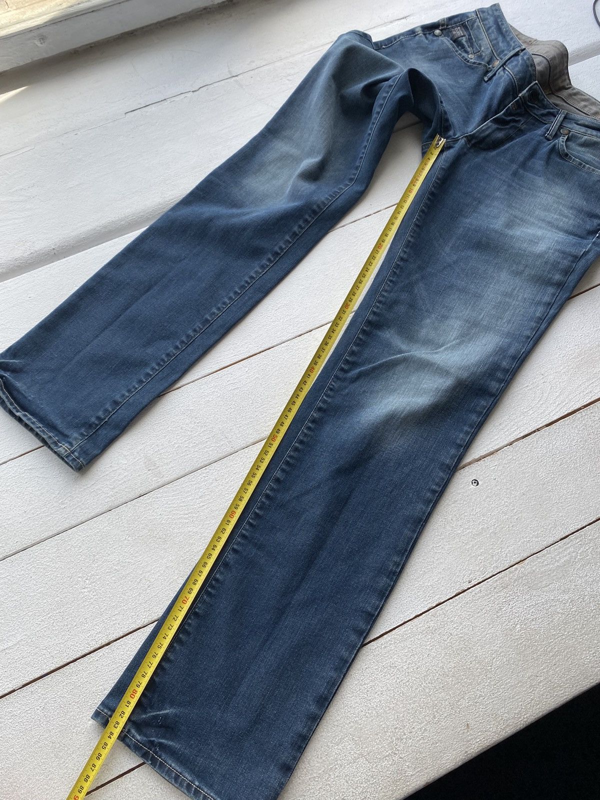 G-Star × Vintage 🔥G Star Raw Midge Straight Wom Opium Punk Blue Jeans Y2k Size 32" / US 10 / IT 46 - 12 Thumbnail