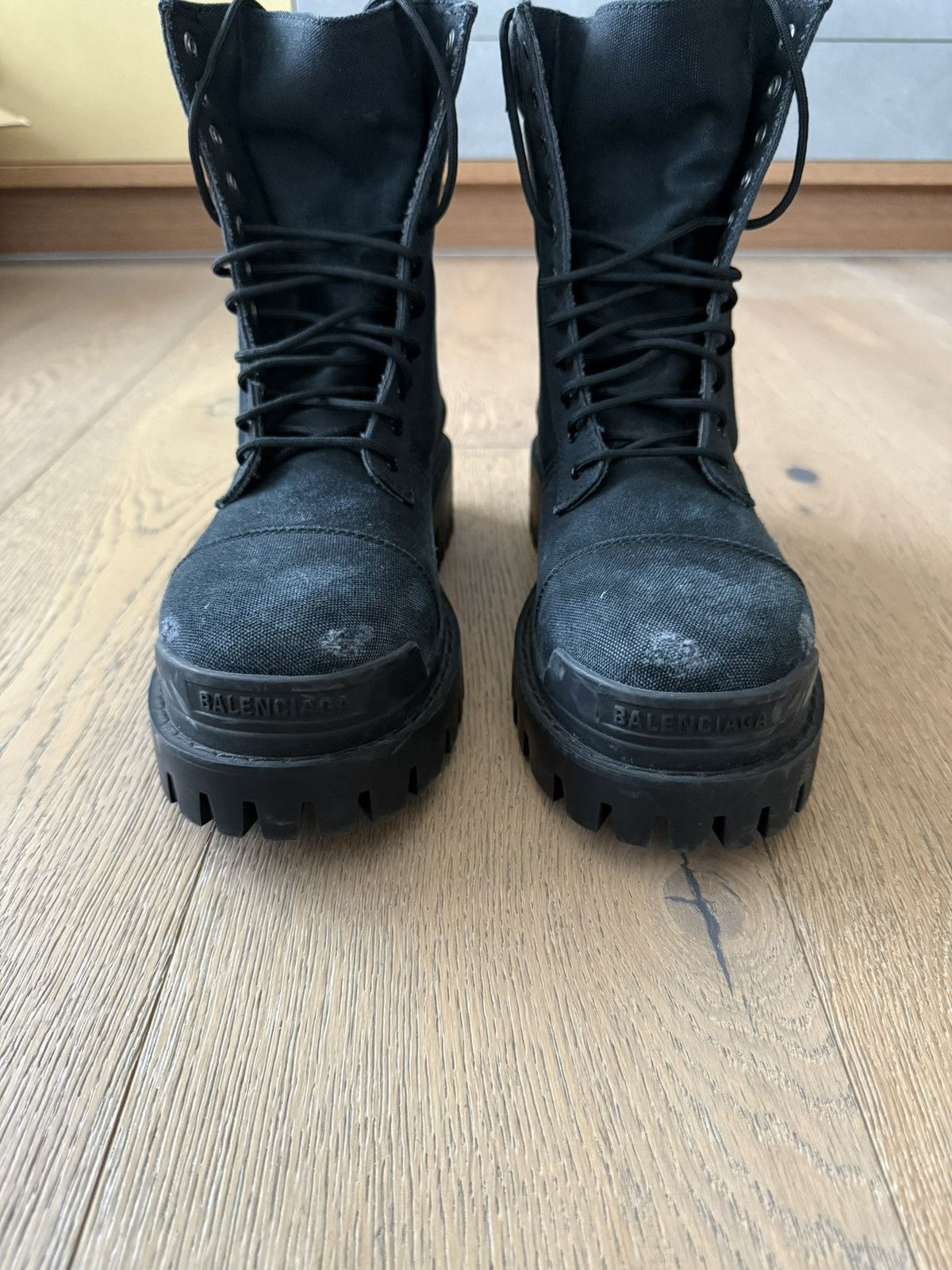Balenciaga Balenciaga Distressed Strike Boots SOLD Size US 9 / EU 42 - 4 Thumbnail