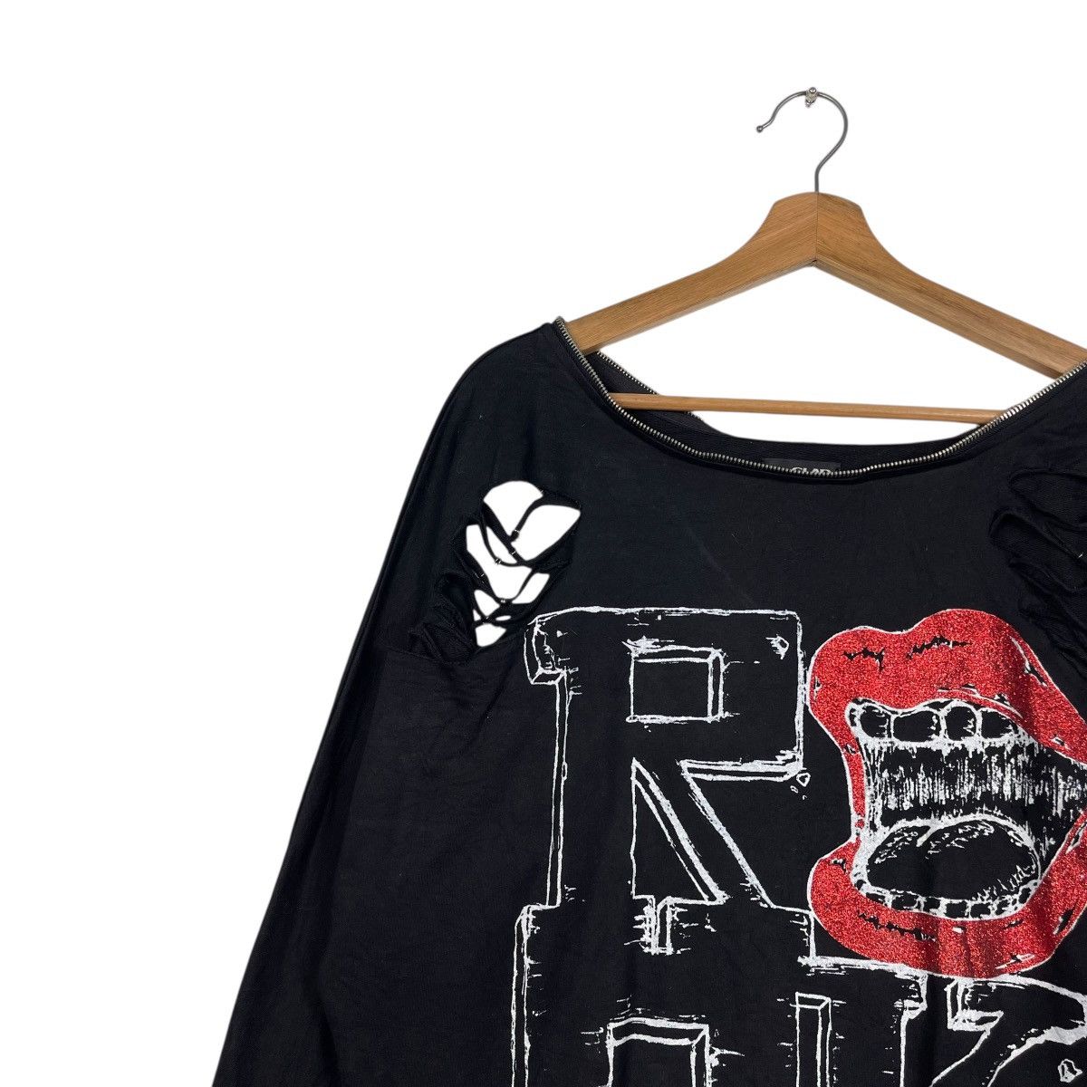 Hysteric Glamour GLAD NEWS INSPIRED HYSTERIC GLAMOUR LONGSLEEVE WITH JUMPER Size M / US 6-8 / IT 42-44 - 6 Thumbnail