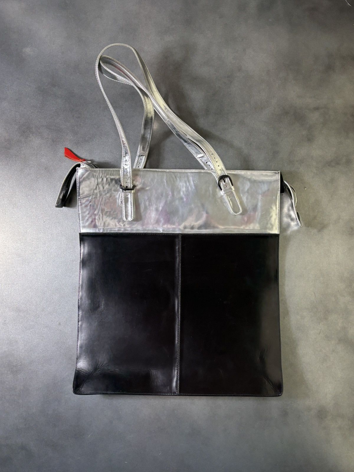 Barena Venezia × Other × SSSR Venezia Stephen Venezia Leather Tote Bag Large Metallic Vintage Bags Size ONE SIZE - 3 Thumbnail
