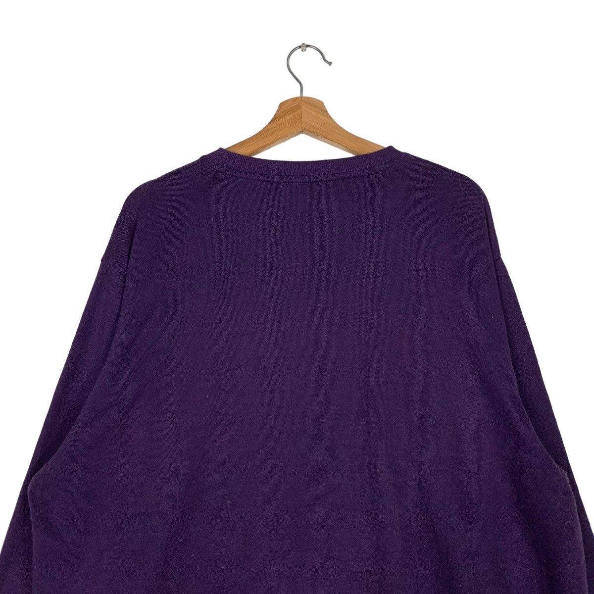 Fila FILA Big Logo Purple Crewneck Sweatshirts #0818-C37 Size US XXL / EU 58 / 5 - 8 Thumbnail