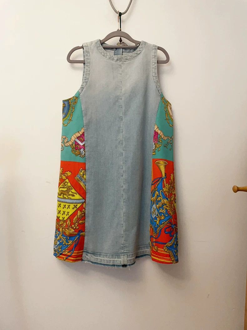 Versace Versace Denim dress Size M / US 6-8 / IT 42-44 - 2 Thumbnail