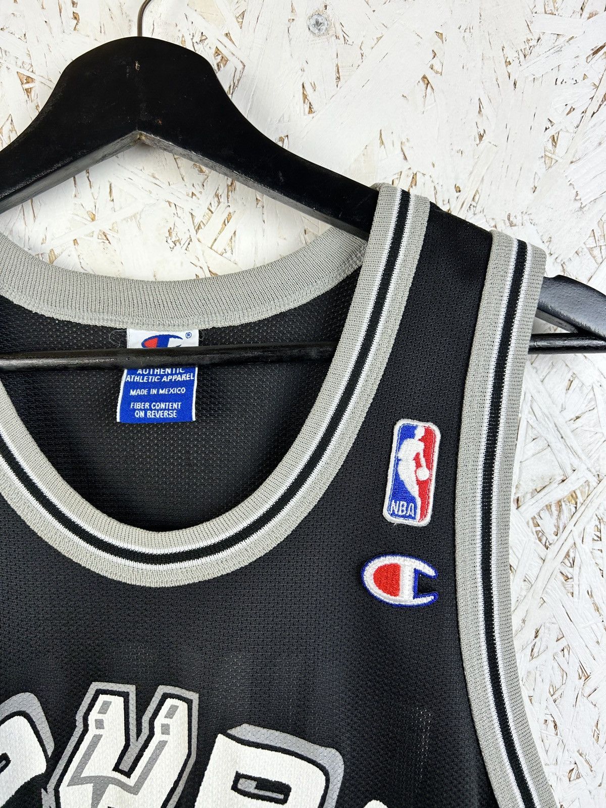 Champion Vintage Champion NBA San Antonio Spurs #21 Tim Duncan 40 Size US M / EU 48-50 / 2 - 2 Thumbnail
