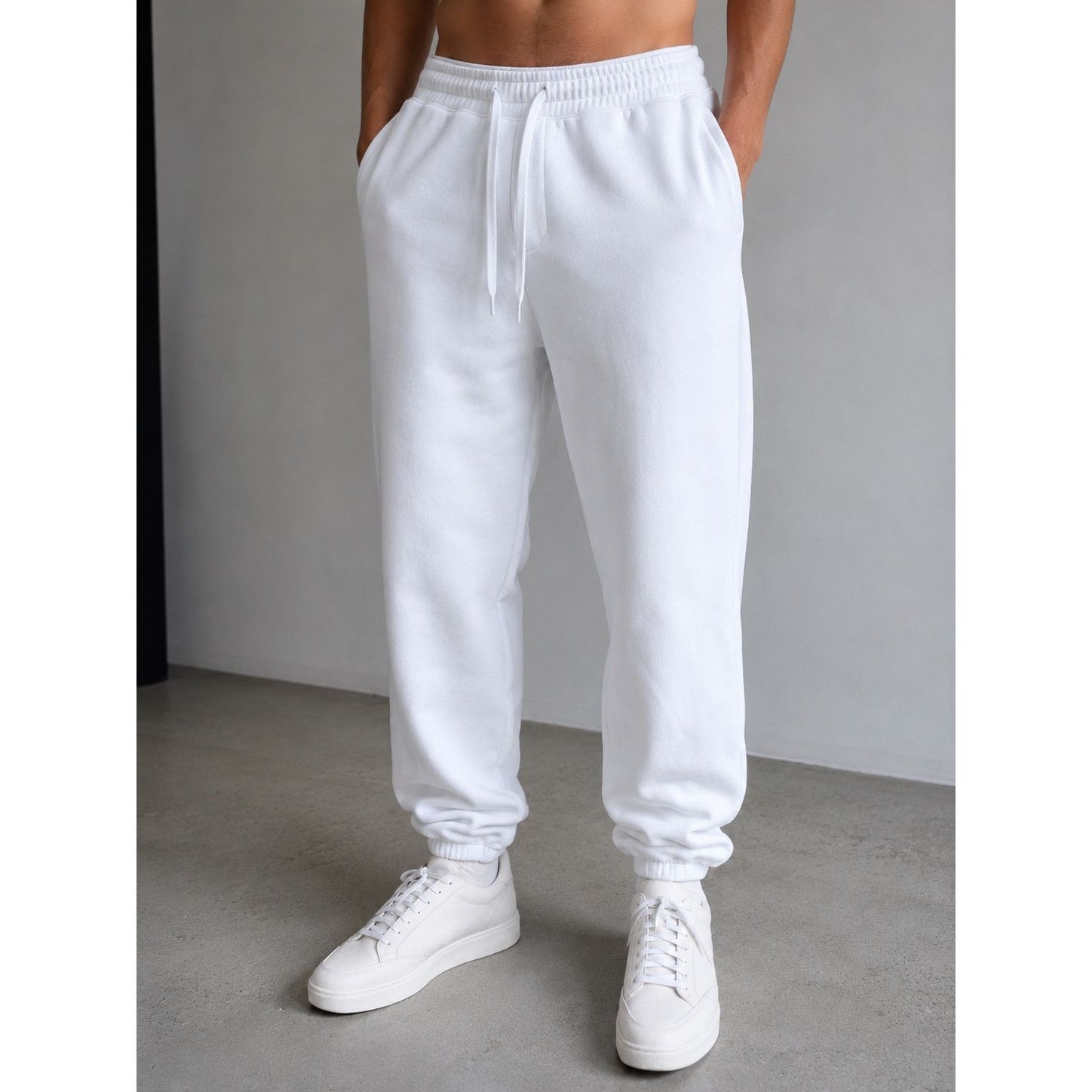 The Row THE ROW Drawstring Sweatpants Baby Blue Size US 32 / EU 48 - 1 Thumbnail