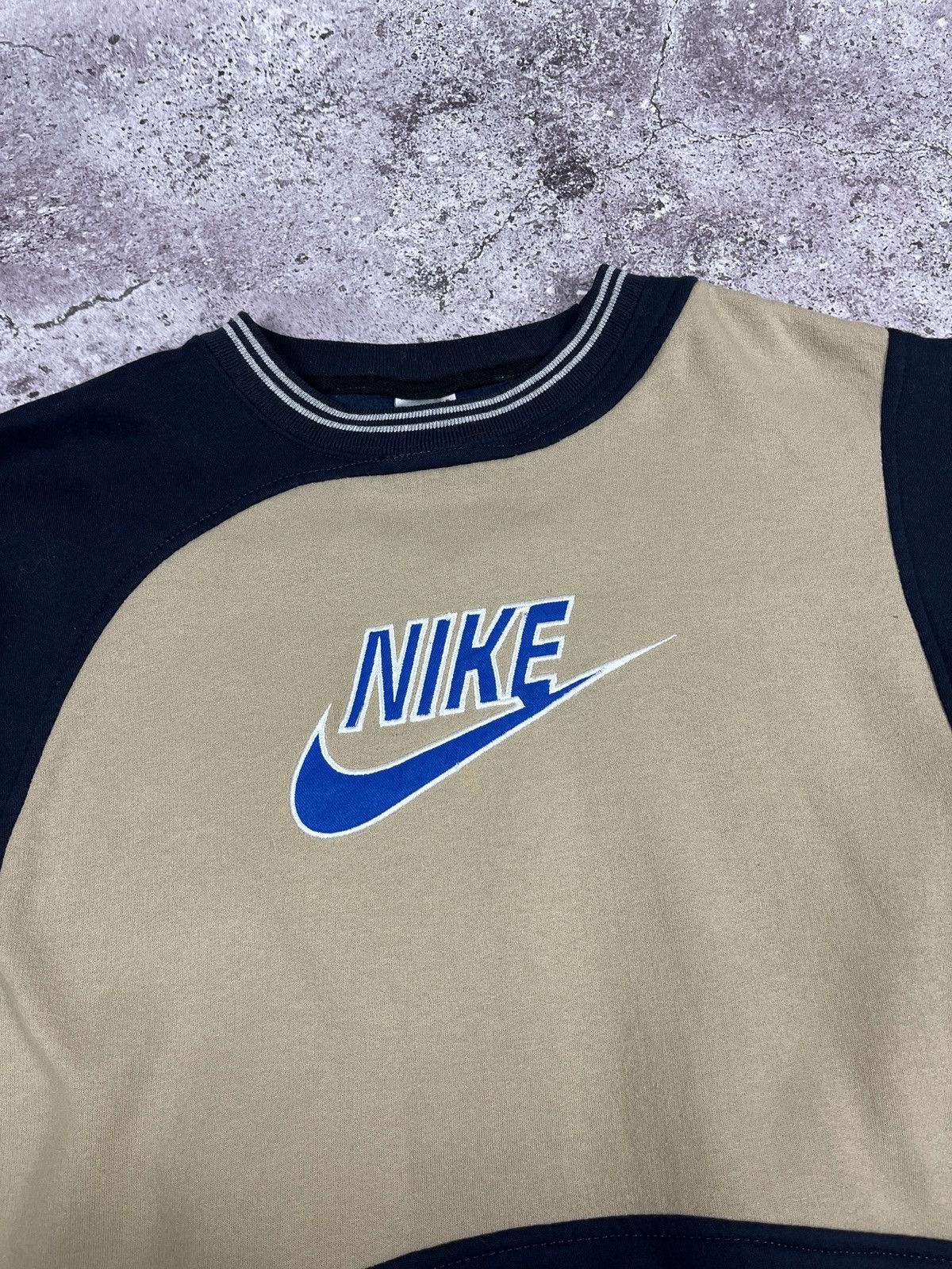 Nike Rare🔥Vintage 90’s Nike Logo Sweatshirt Size US XL / EU 56 / 4 - 4 Thumbnail