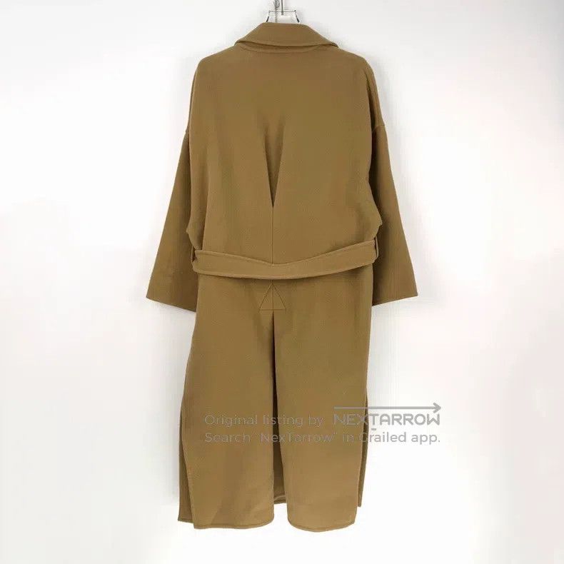 Loewe Loewe Camel-colored long wool coat with belt Size M / US 6-8 / IT 42-44 - 4 Thumbnail