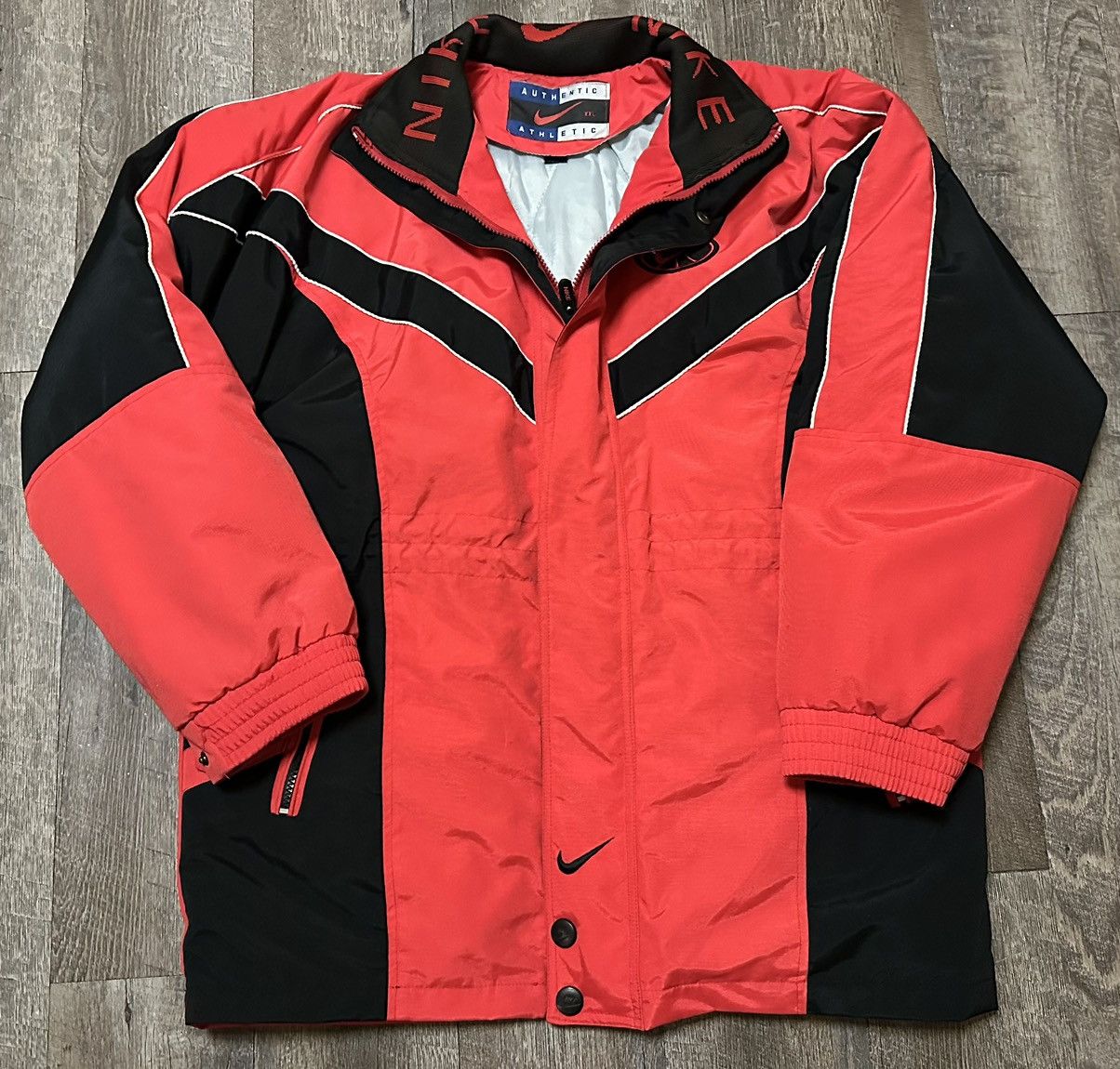 Nike Vintage Nike Puffer Parka Snow Jacket Size XL 26x31 Size US XXL / EU 58 / 5 - 2 Thumbnail