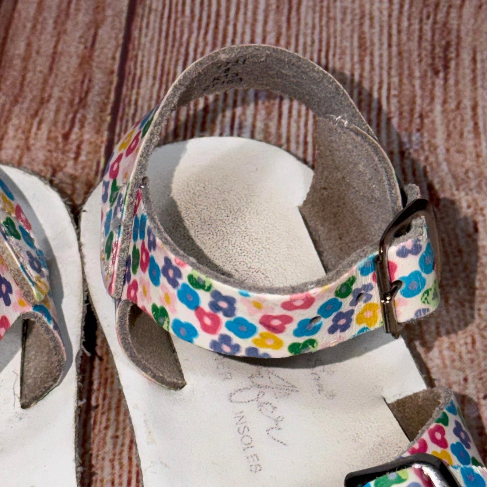 Other Salt Water Kids Floral Print Leather Sandals Size 8 Size US 8 / IT 38 - 5 Thumbnail