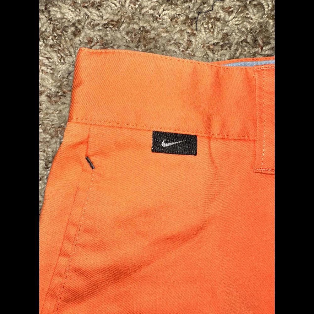 Nike Nike Modern Fit Washed Golf Orange Shorts Sample Size US 32 / EU 48 - 2 Thumbnail