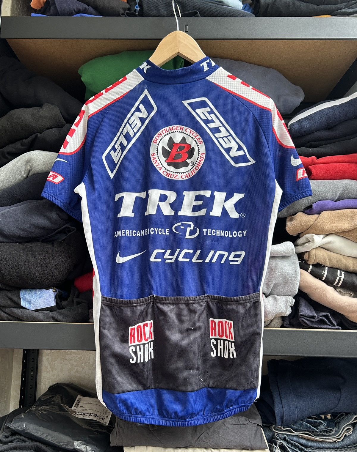 Nike Vintage Nike Cycling jersey Y2k soccer postal treck Size US M / EU 48-50 / 2 - 2 Thumbnail