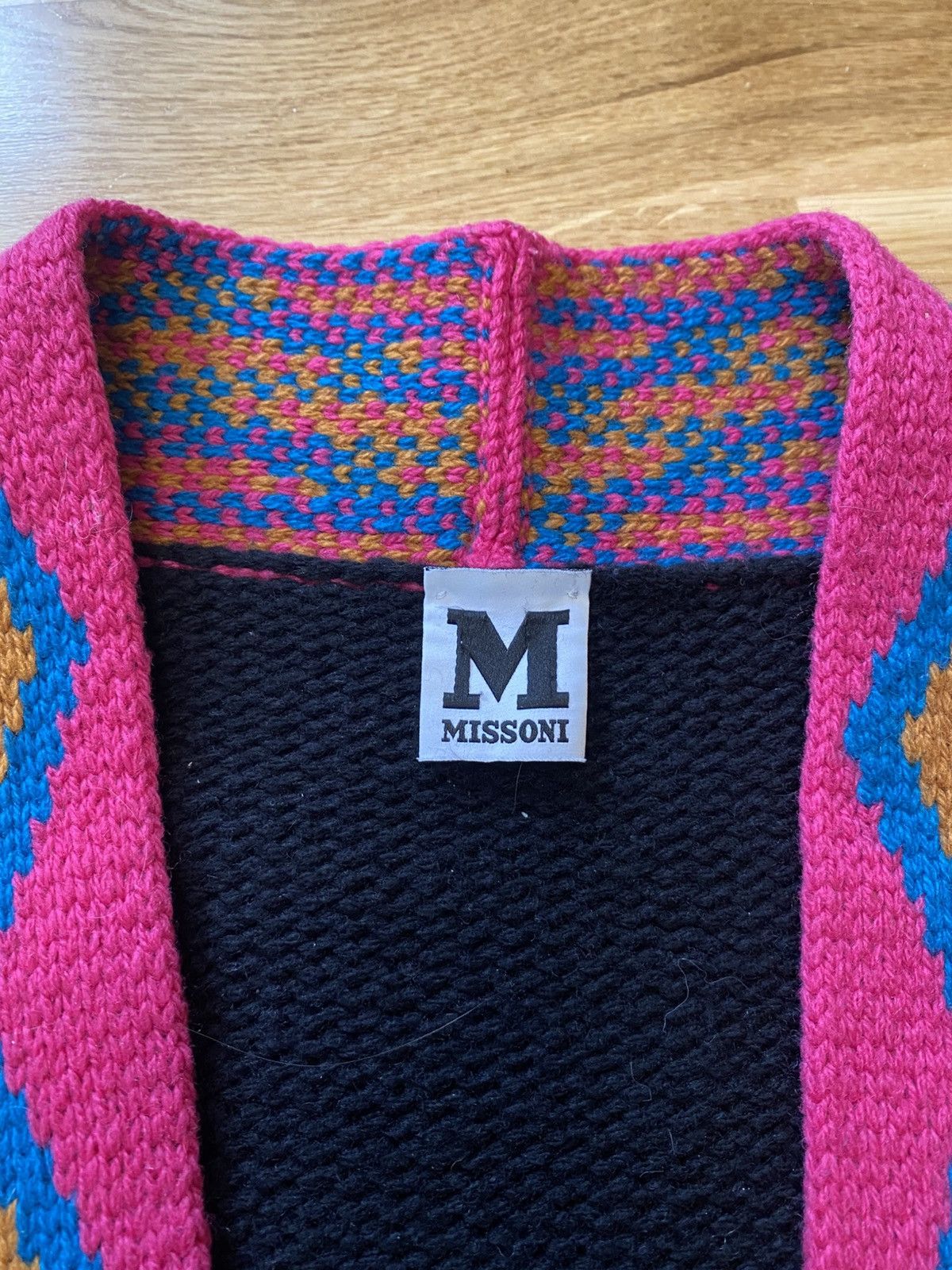 Missoni Missoni Wool Heavy Knit Open Cardigan Jacket Womens Size M Size M / US 6-8 / IT 42-44 - 3 Thumbnail