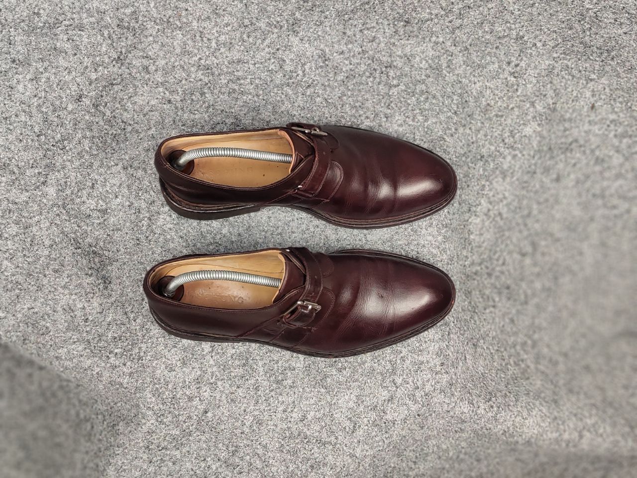 Heschung Heschuhd Design Bouleau Single Monk Strap Toe Derby Shoes Size US 8.5 / EU 41-42 - 3 Thumbnail
