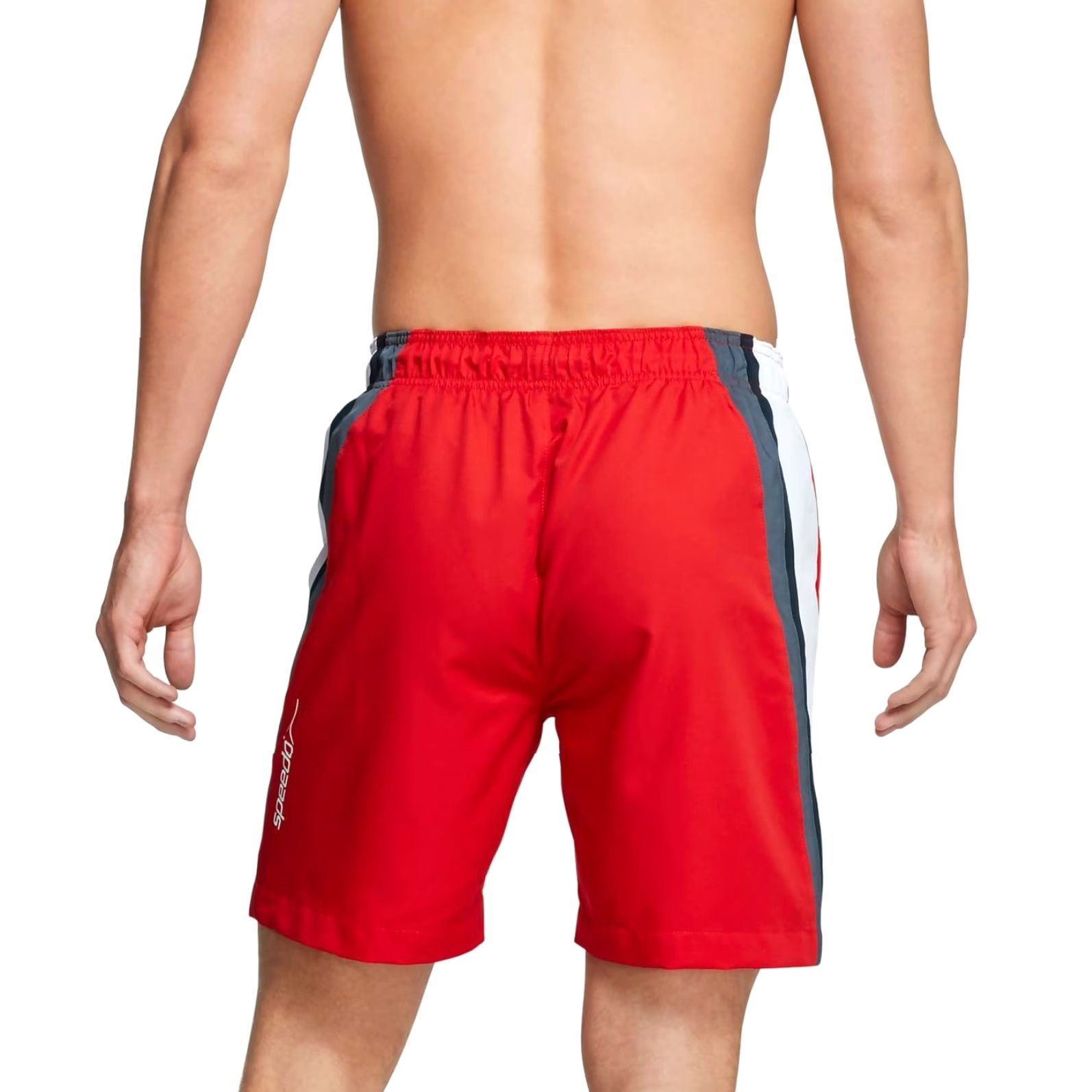 Speedo Speedo Lifeguard Red 18” Swim Trunks Trunks Men's S Short Beach Pool Size US 29 - 3 Thumbnail