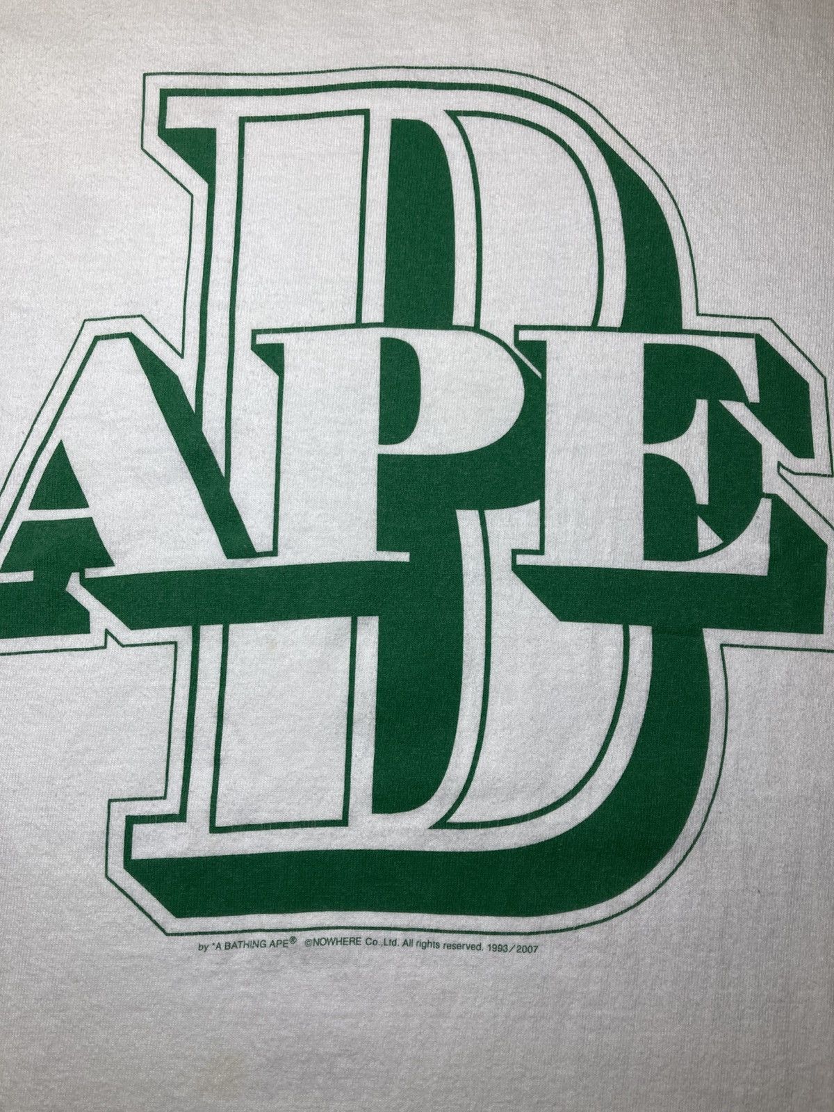 Bape 2007 Bape Logo Green Busy Works NFS OG Nigo Size US L / EU 52-54 / 3 - 3 Thumbnail