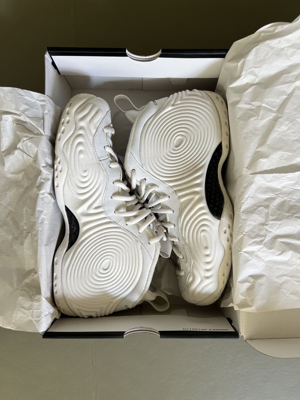 Comme des Garcons Homme Plus Comme des Garçons Homme Plus X Nike Foamposite Size US 9 / EU 42 - 2 Thumbnail
