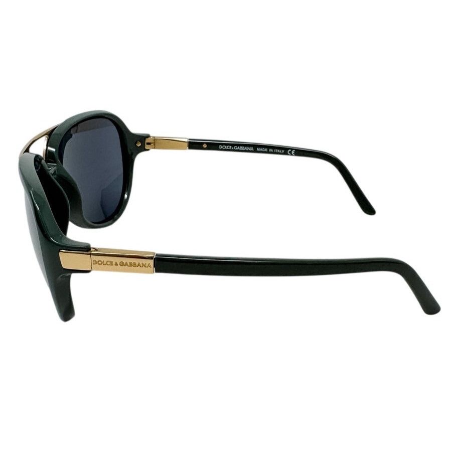 Dolce & Gabbana Dolce & Gabbana Sunglasses Green Gold Pilot Aviator w/ case+ Size ONE SIZE - 7 Thumbnail