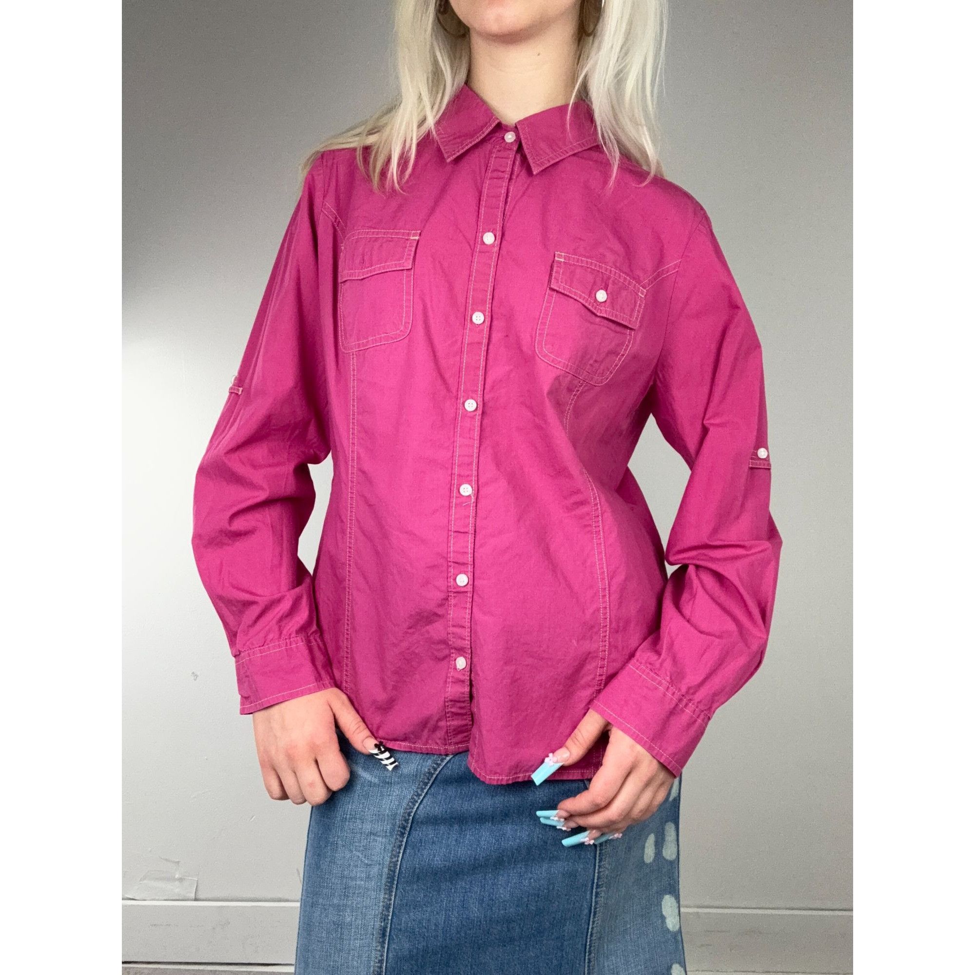 Tommy Hilfiger Tommy Hilfiger Pink Button Up Size XL / US 12-14 / IT 48-50 - 1 Thumbnail
