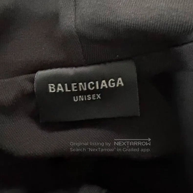 Balenciaga Balenciaga Destroyed Hooded Jacket with Sanskrit Size US L / EU 52-54 / 3 - 3 Thumbnail