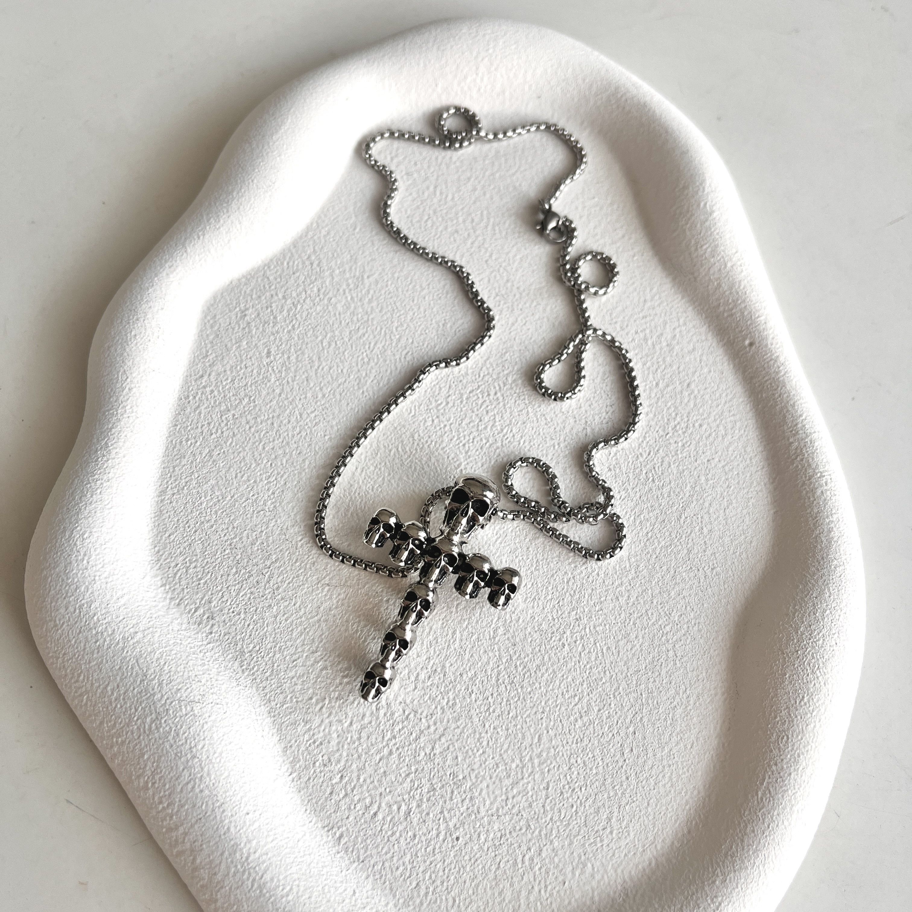 Jewelry Punk Necklace Alternative Gothic Chain Y2k Size ONE SIZE - 2 Thumbnail
