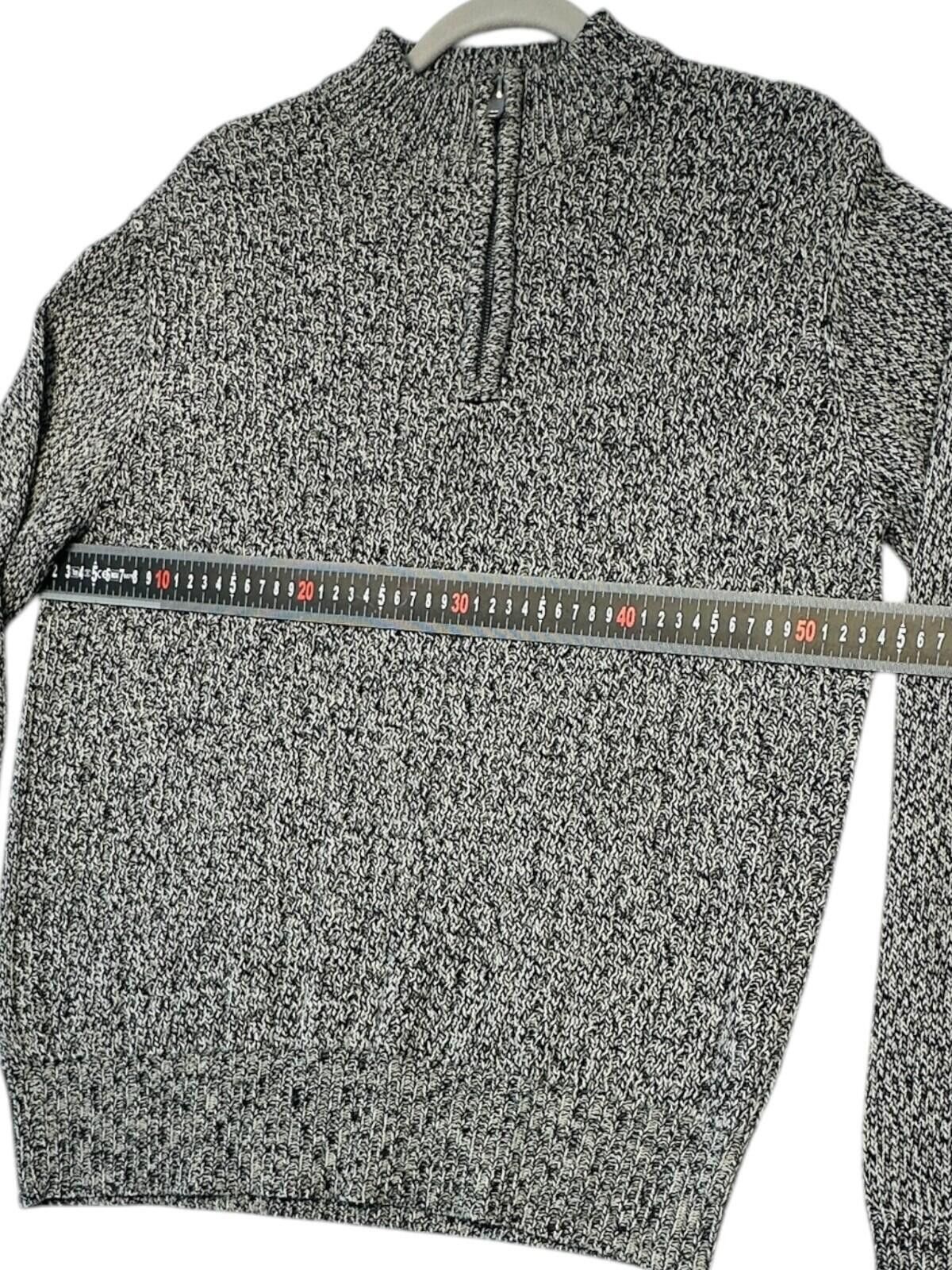 Acne Studios Studio 1/4 Zip Jumper Men's UK Size L Grey Long Sleeve Size US L / EU 52-54 / 3 - 9 Thumbnail