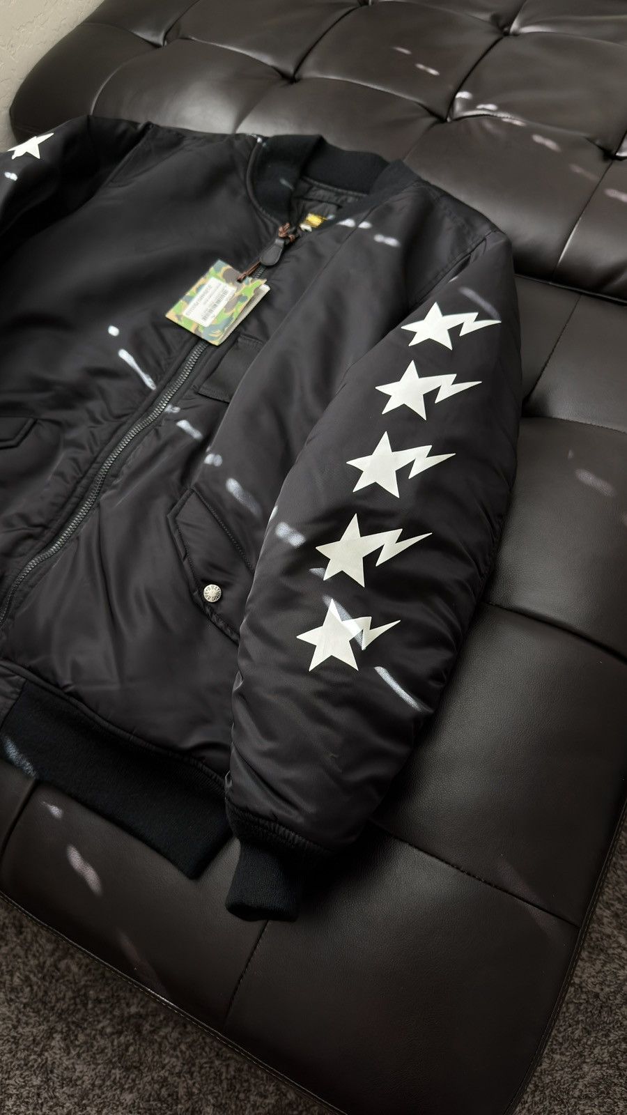 Bape Bapesta Bomber Jacket Size US XL / EU 56 / 4 - 3 Thumbnail