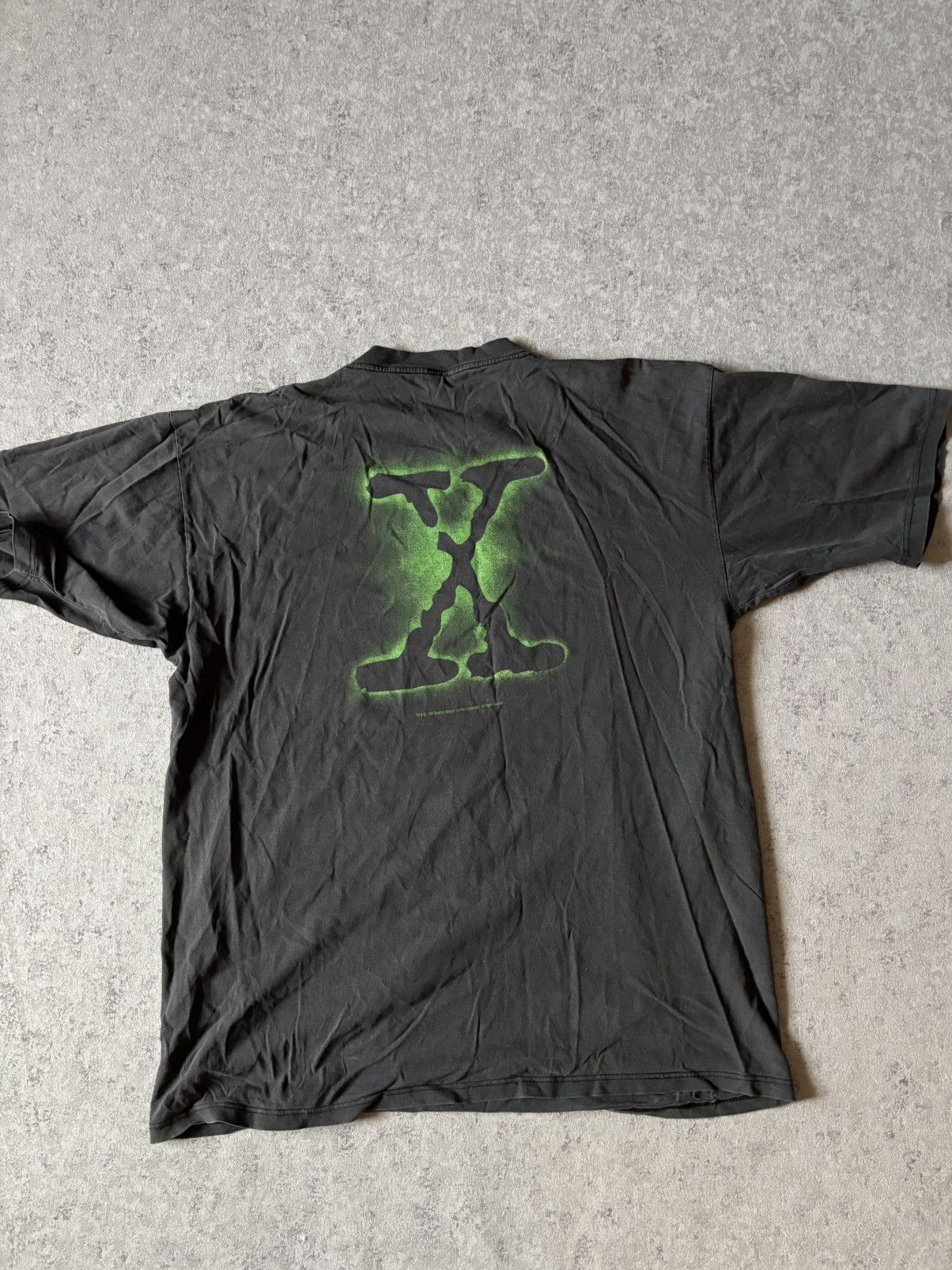 Expert Horror THE X FILES VINTAGE 1994 WASHED TEE Size US XL / EU 56 / 4 - 2 Thumbnail