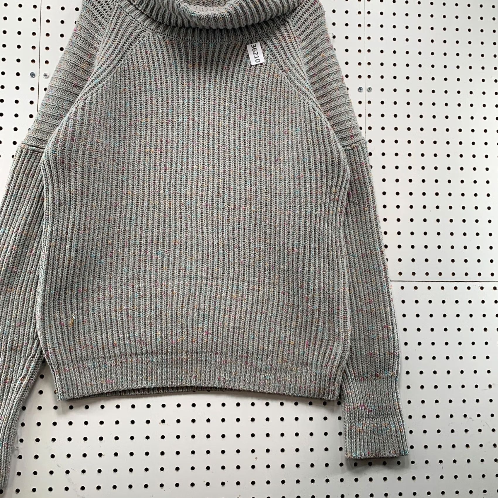 Free People Free People Knit Sweater Womens Small Gray Cowl Neck Heavy Pullover 24x26 Size S / US 4 / IT 40 - 6 Thumbnail