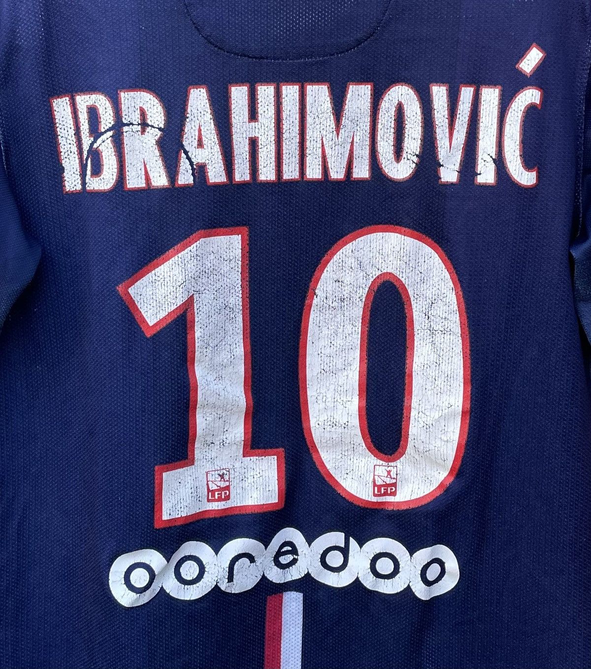 Nike PSG Paris Saint Germain Home Football Shirt 2014 Ibrahimovic Size US L / EU 52-54 / 3 - 9 Thumbnail