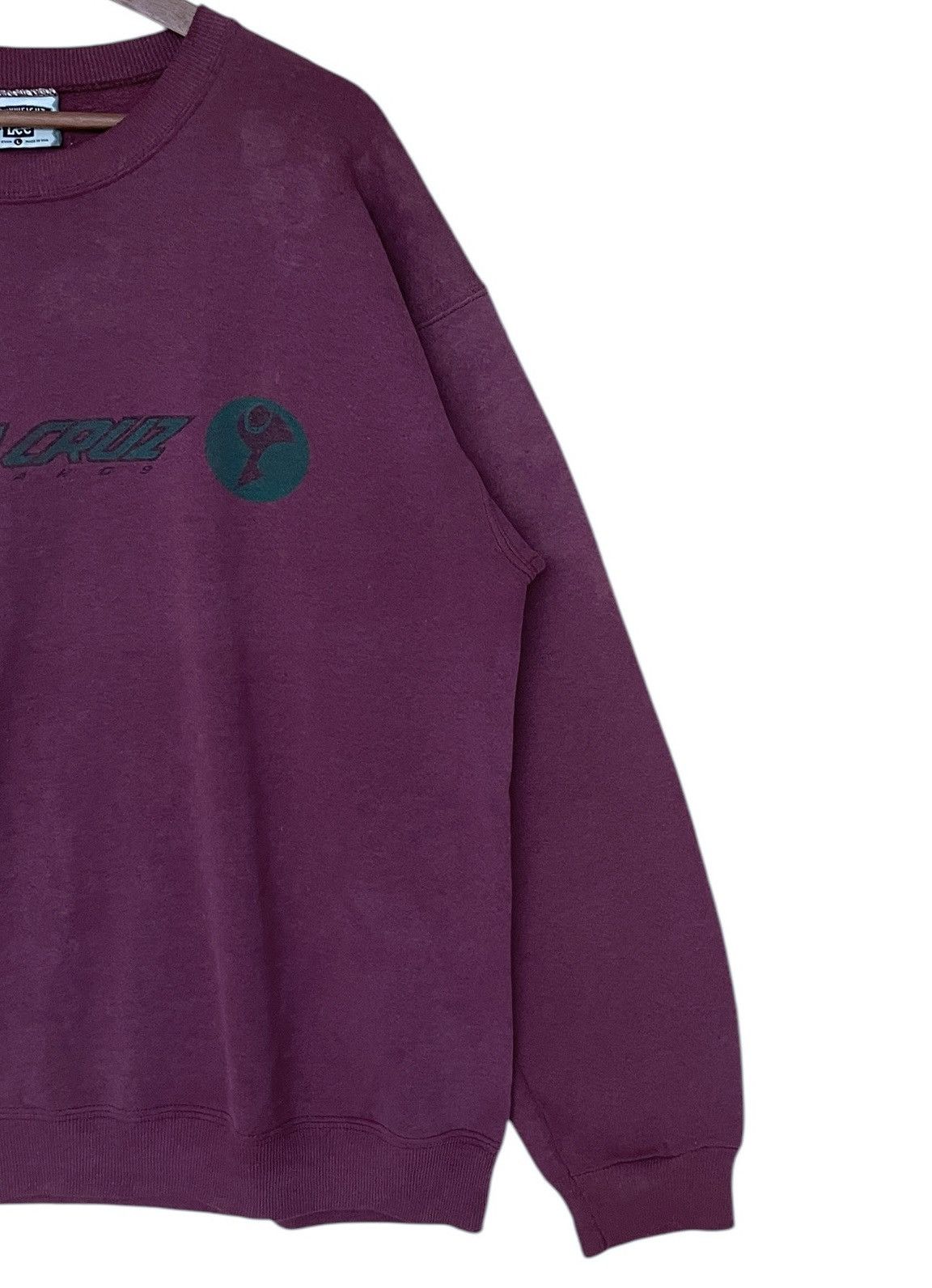 Santa Cruz Skateboards × Vintage Vintage Brand Santa Cruz Sweatshirt 1990s Size US L / EU 52-54 / 3 - 6 Thumbnail
